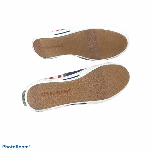 Superga American Flag Sneakers 37.5 NWT - Picture 4 of 7